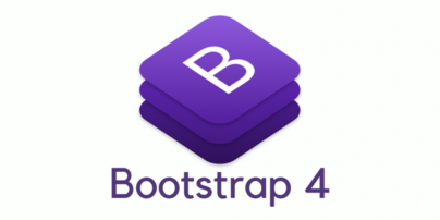 The Bootstrap 4 logo.
