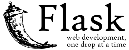 The Flask logo.